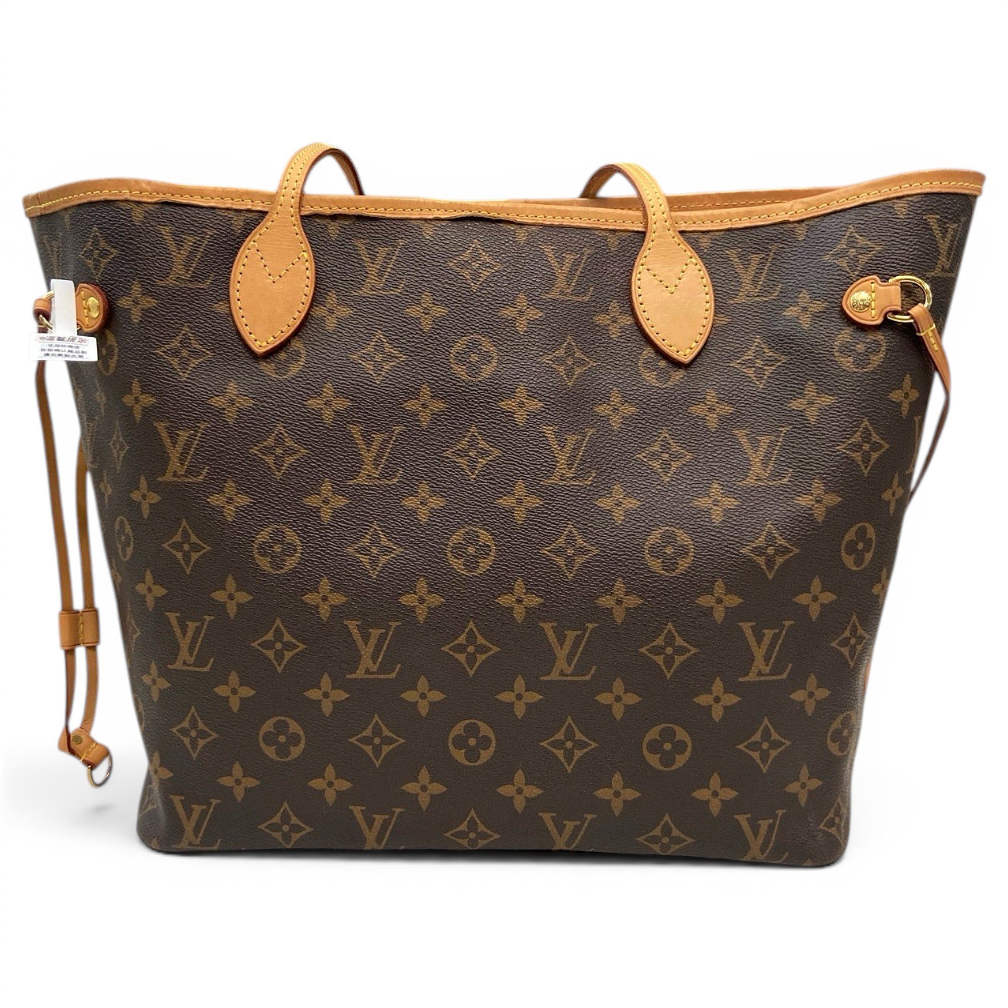 Neverfull leather tote