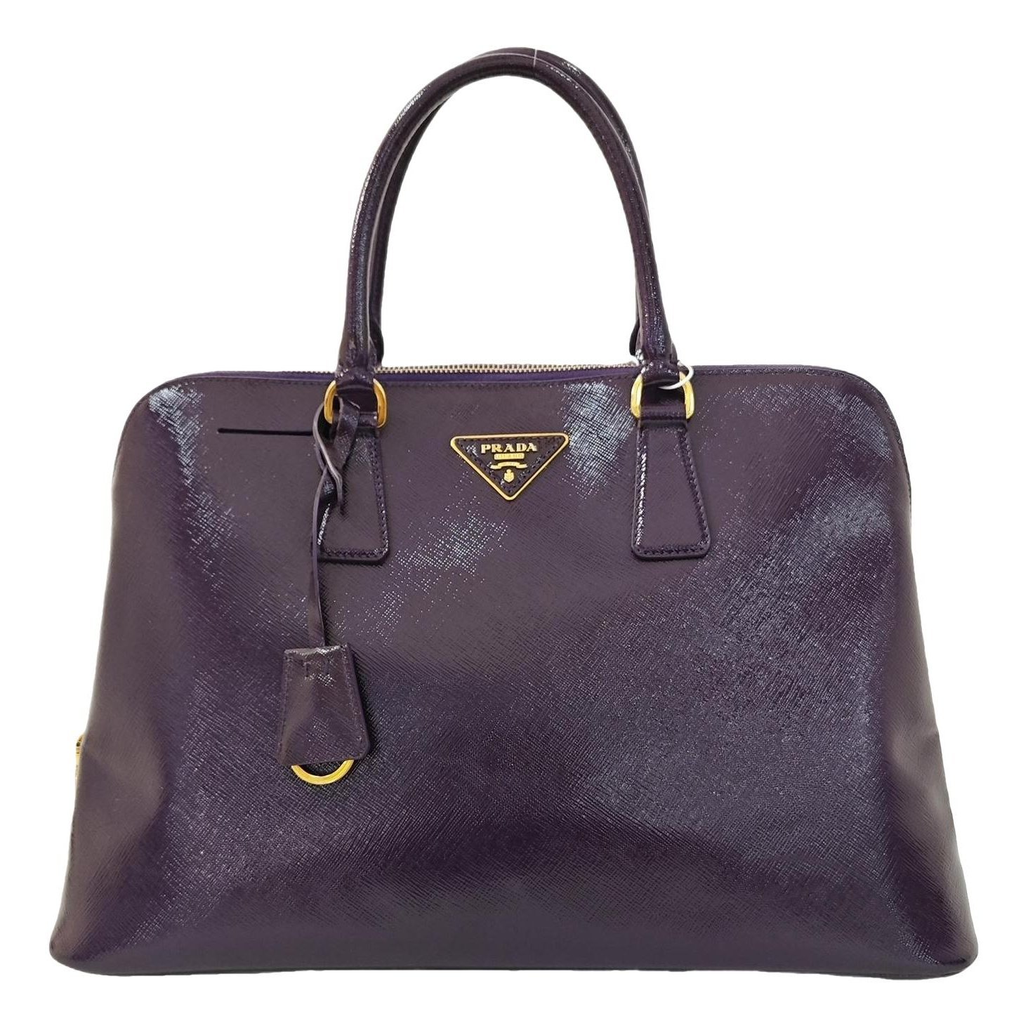 Promenade leather handbag
