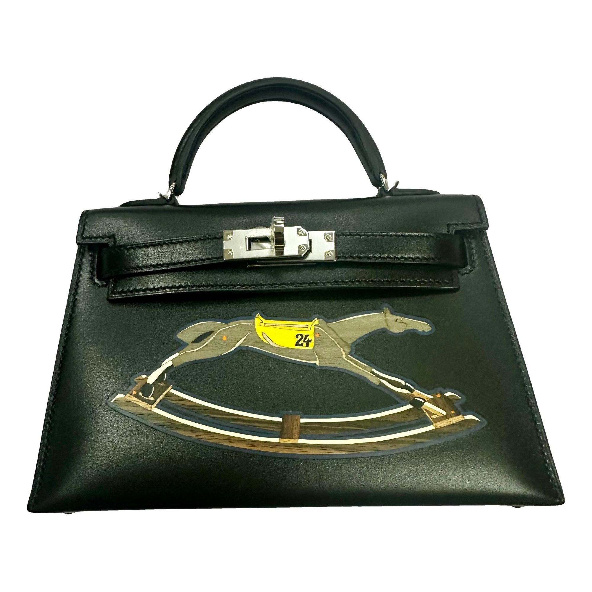 Kelly Mini leather handbag