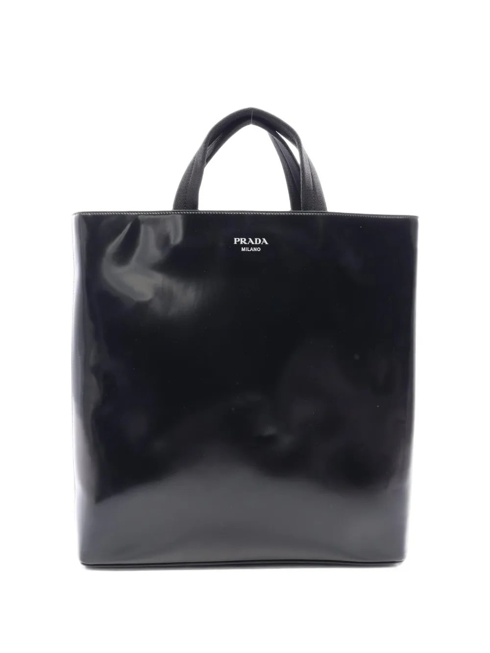 2010s leather tote bag