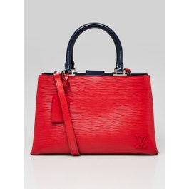 Louis Vuitton Louis Vuitton Coquelicot Epi Leather Kleber PM Bag