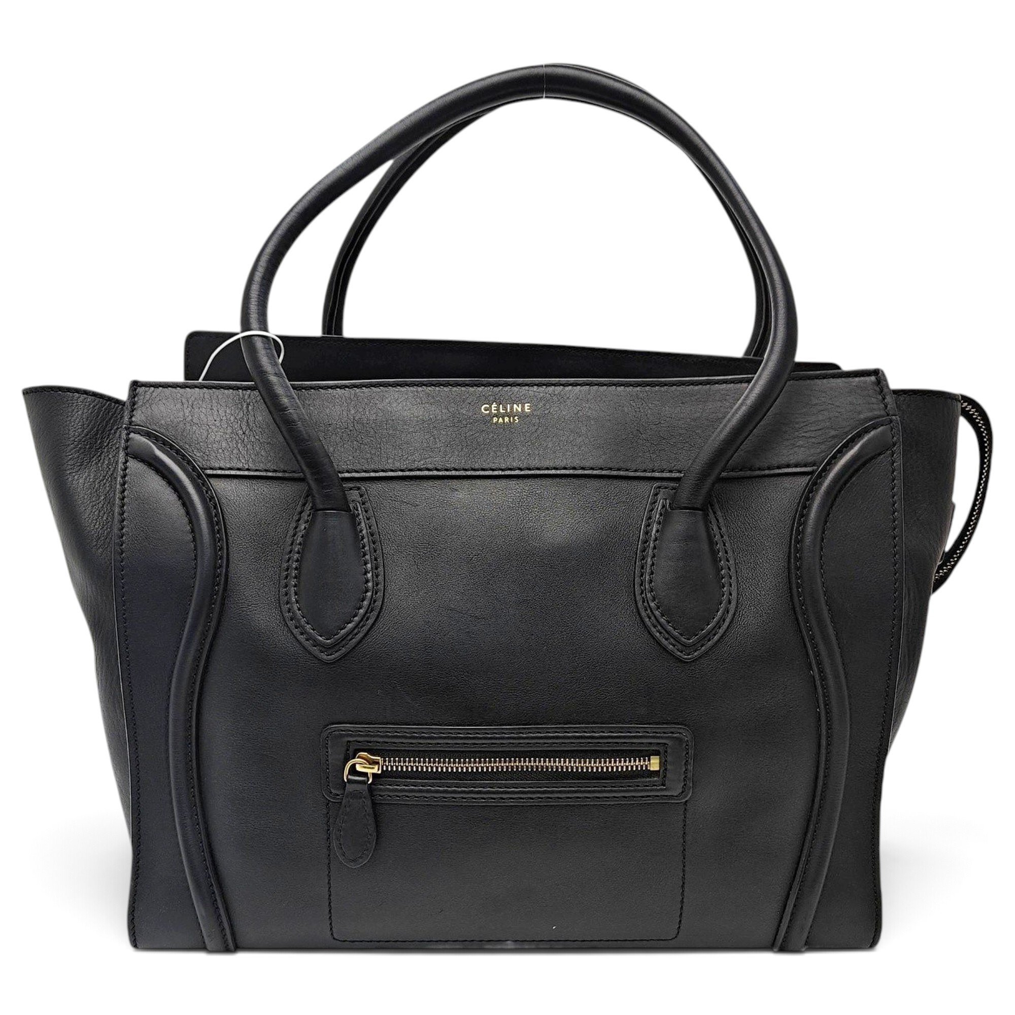 Luggage leather handbag