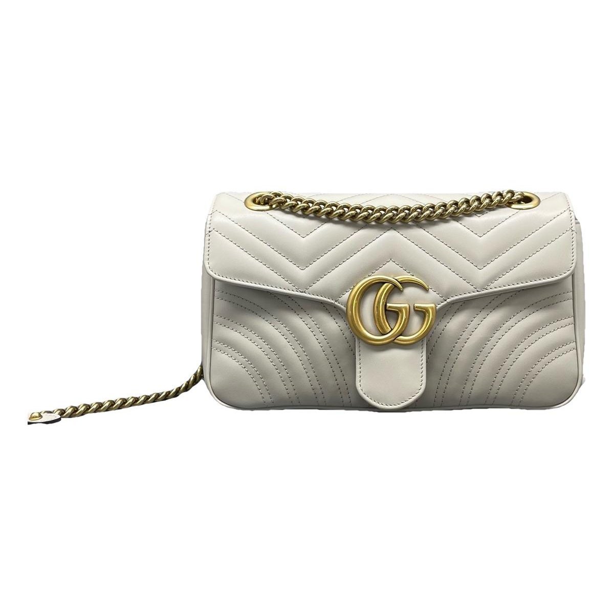 GG Marmont Flap leather handbag
