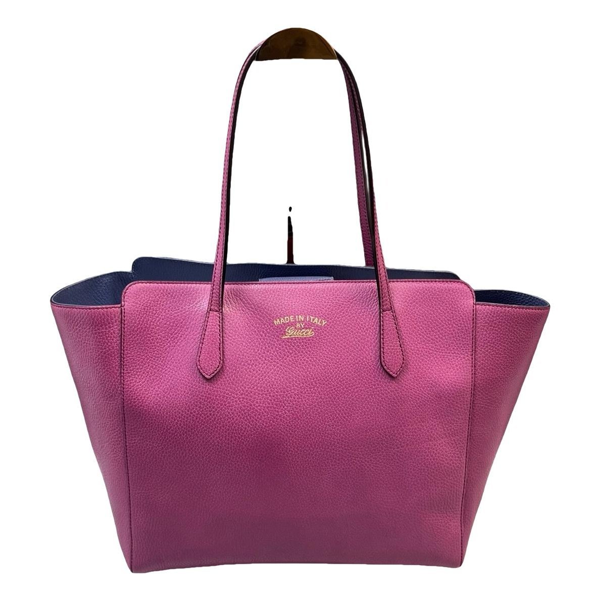 Leather tote
