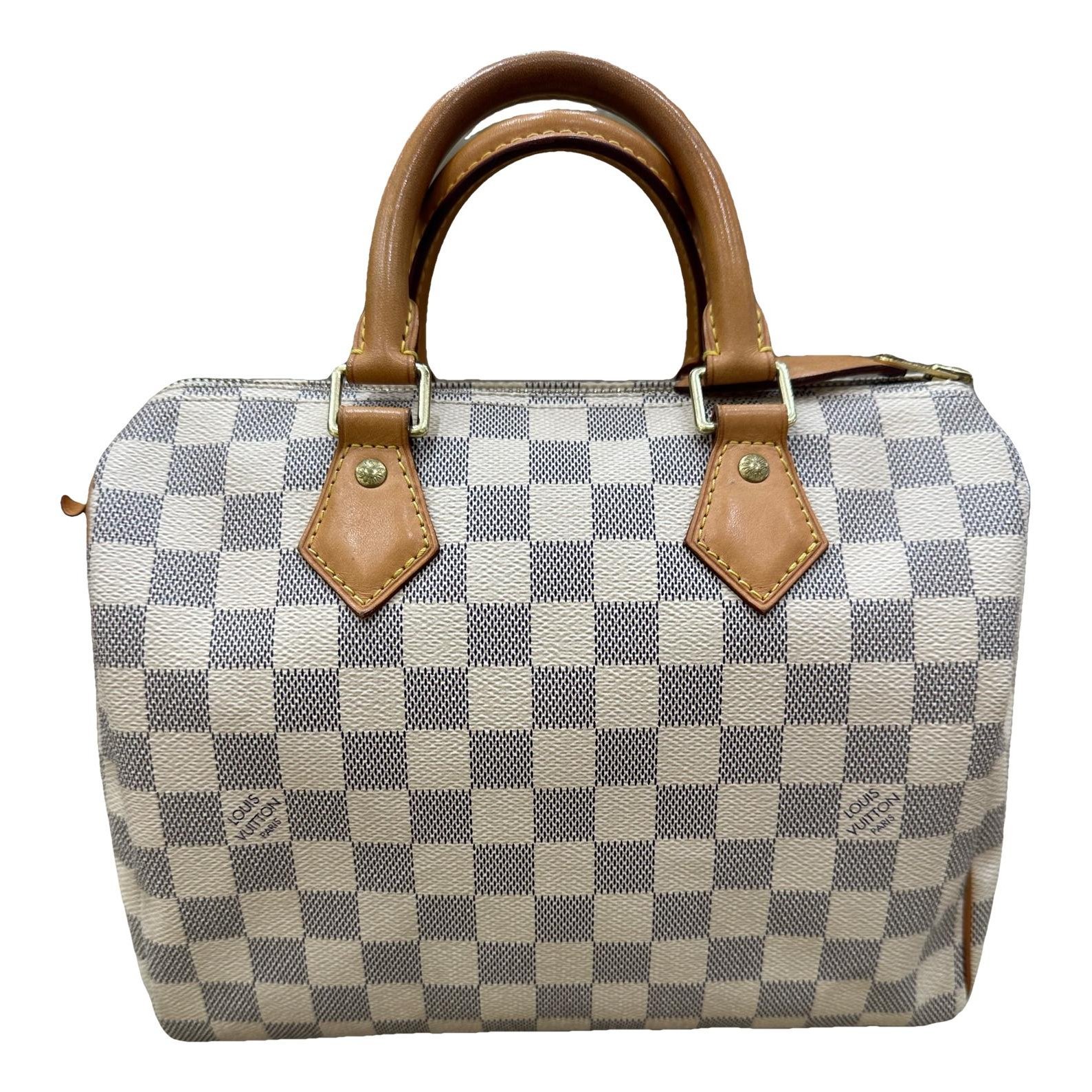 Speedy leather handbag