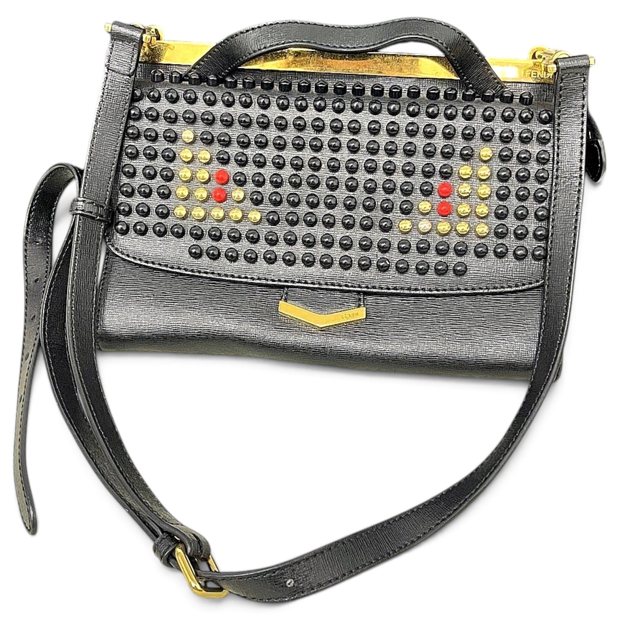 Leather crossbody bag