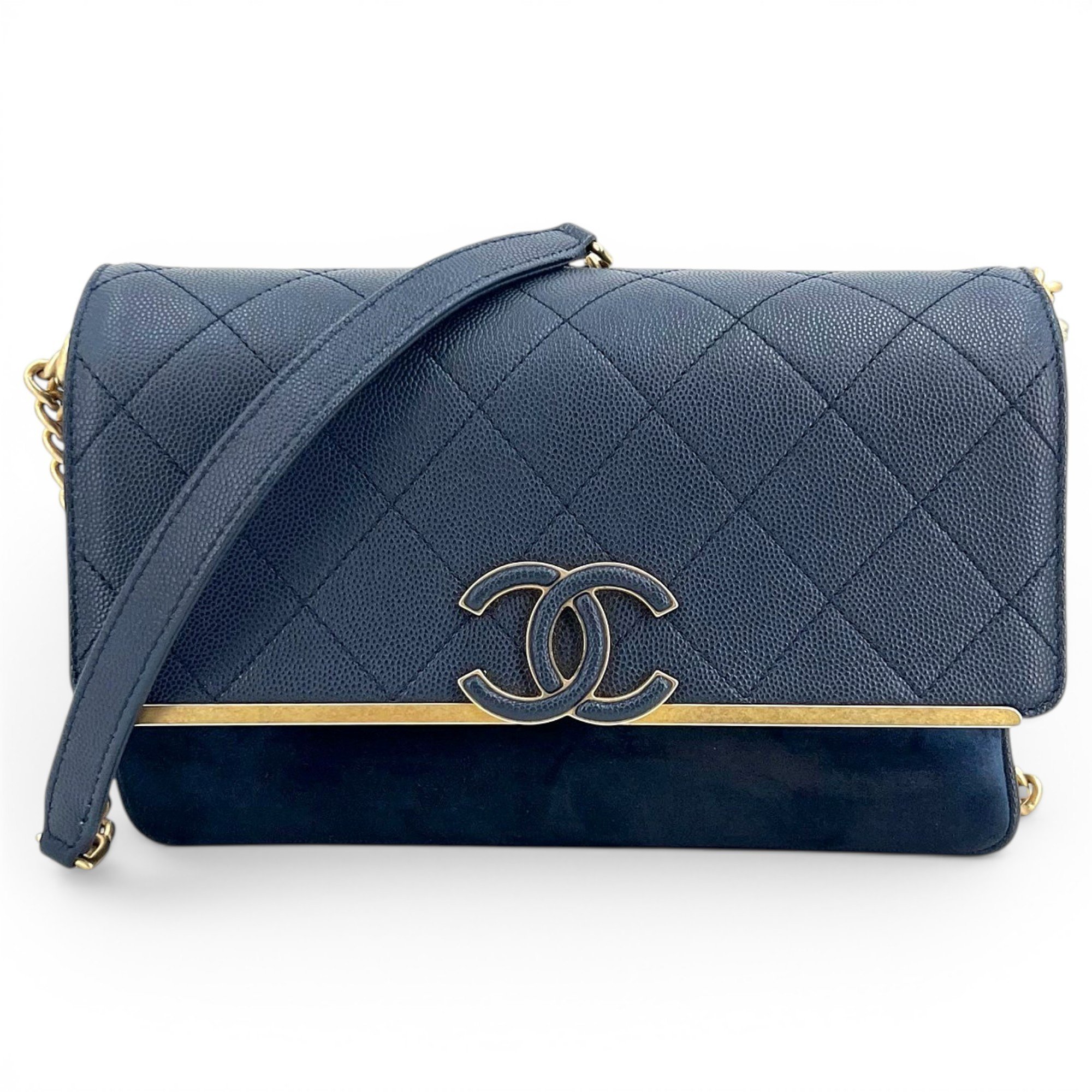 Leather handbag