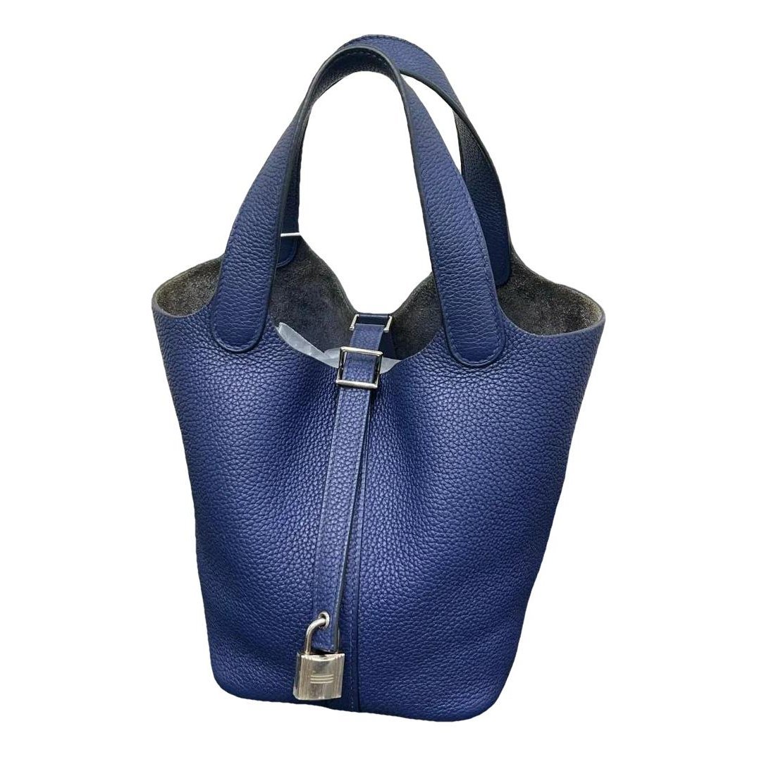 Picotin leather handbag