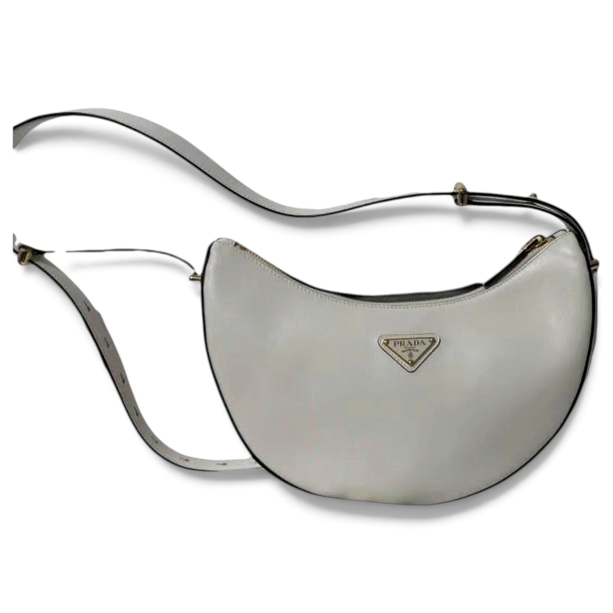 Arqué leather handbag