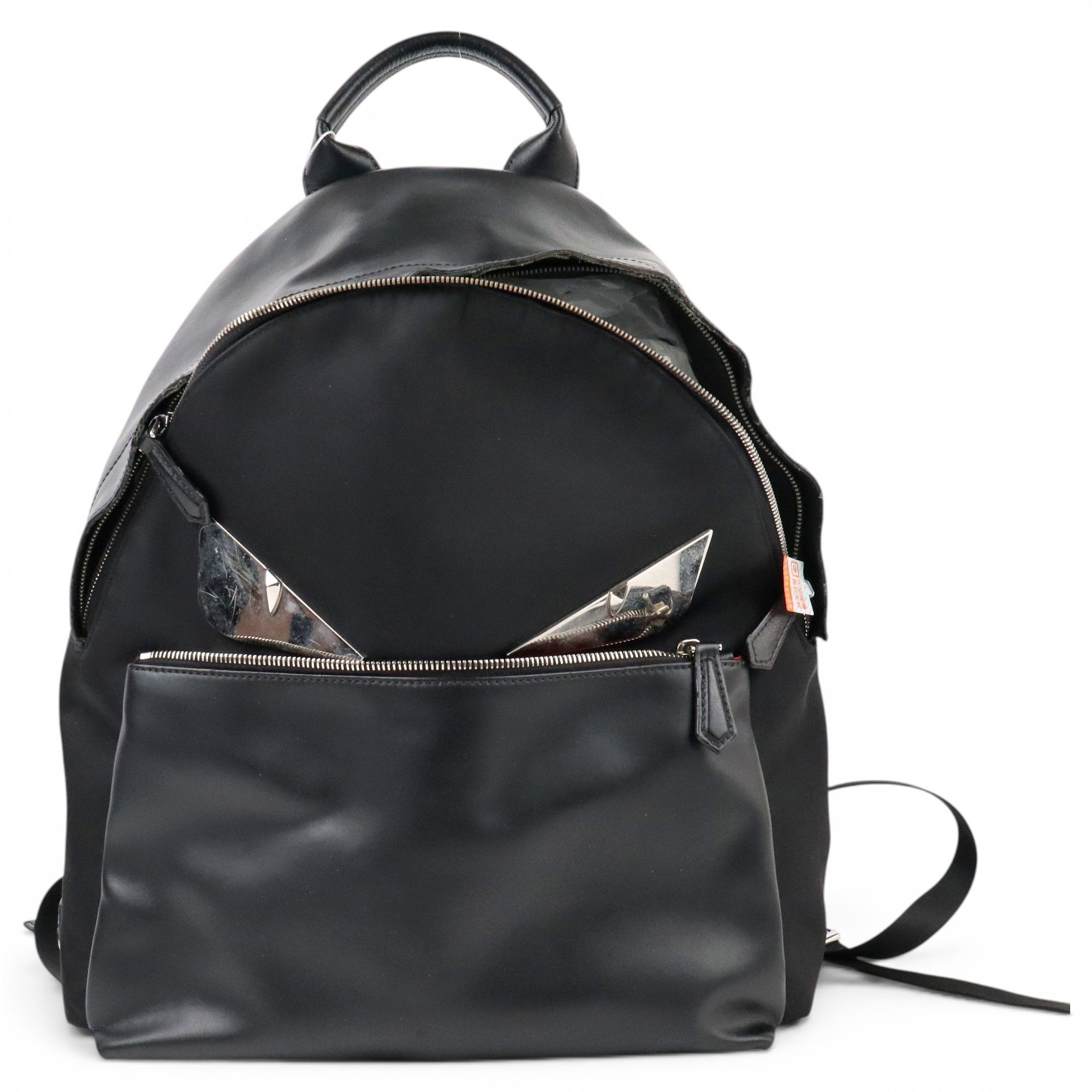 Leather backpack