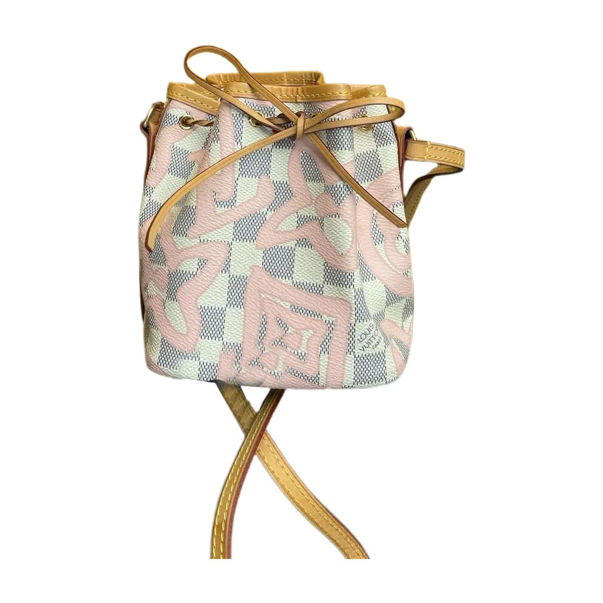 Nano Noé vinyl handbag