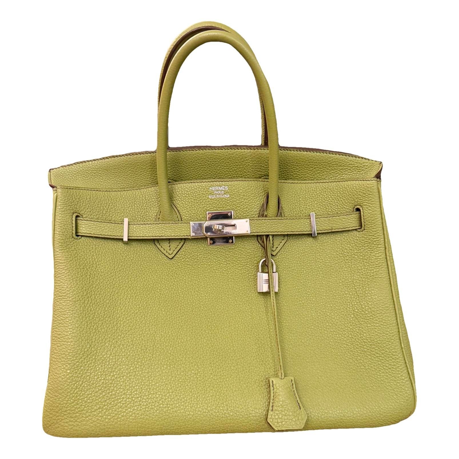 Birkin 35 leather handbag