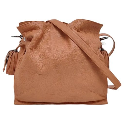 Flamenco leather handbag