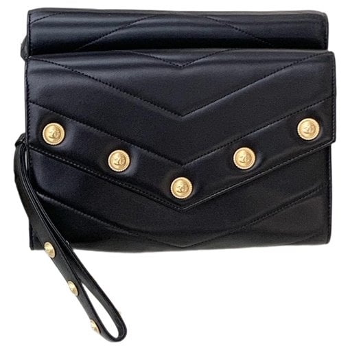 Wallet On Chain leather handbag