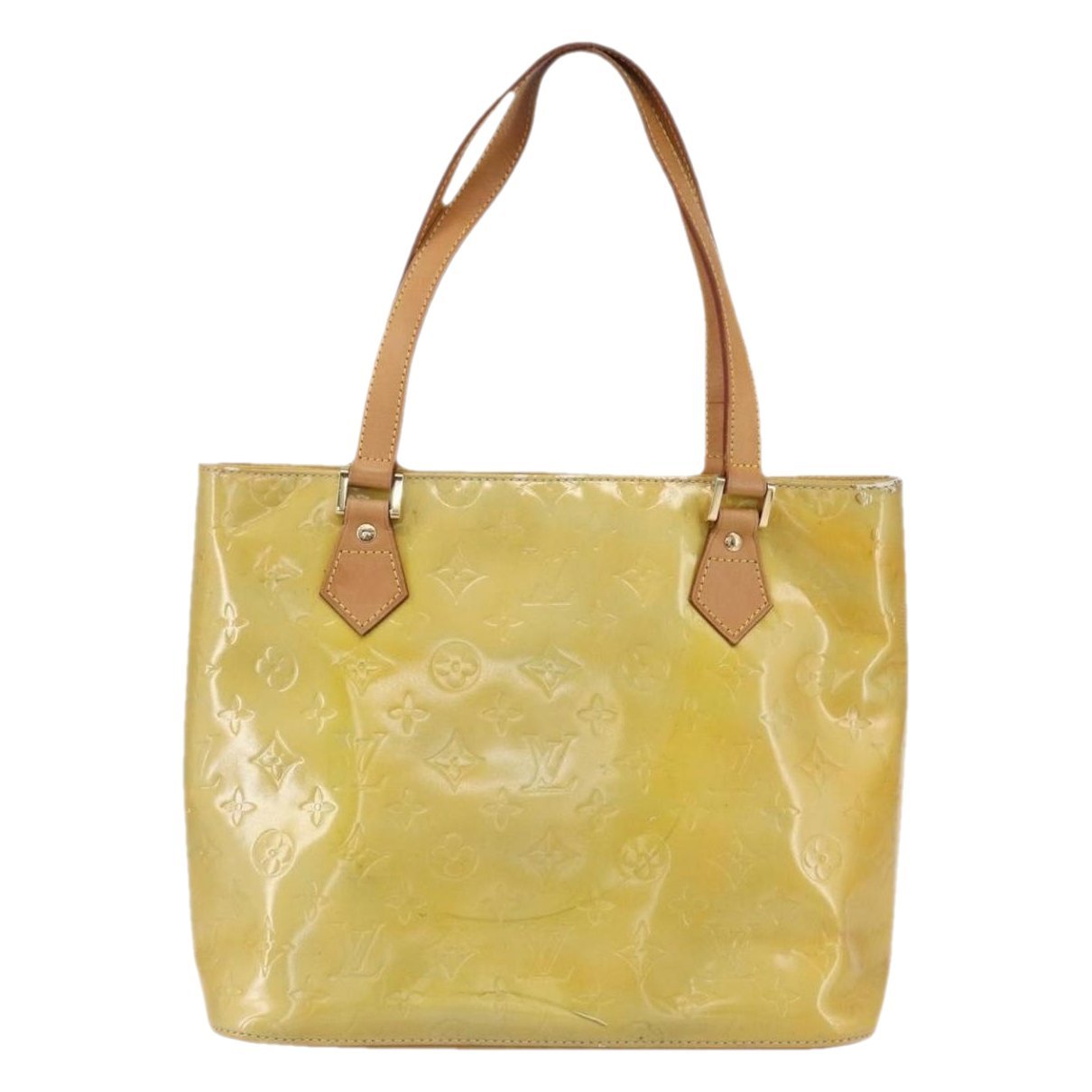 Houston patent leather handbag