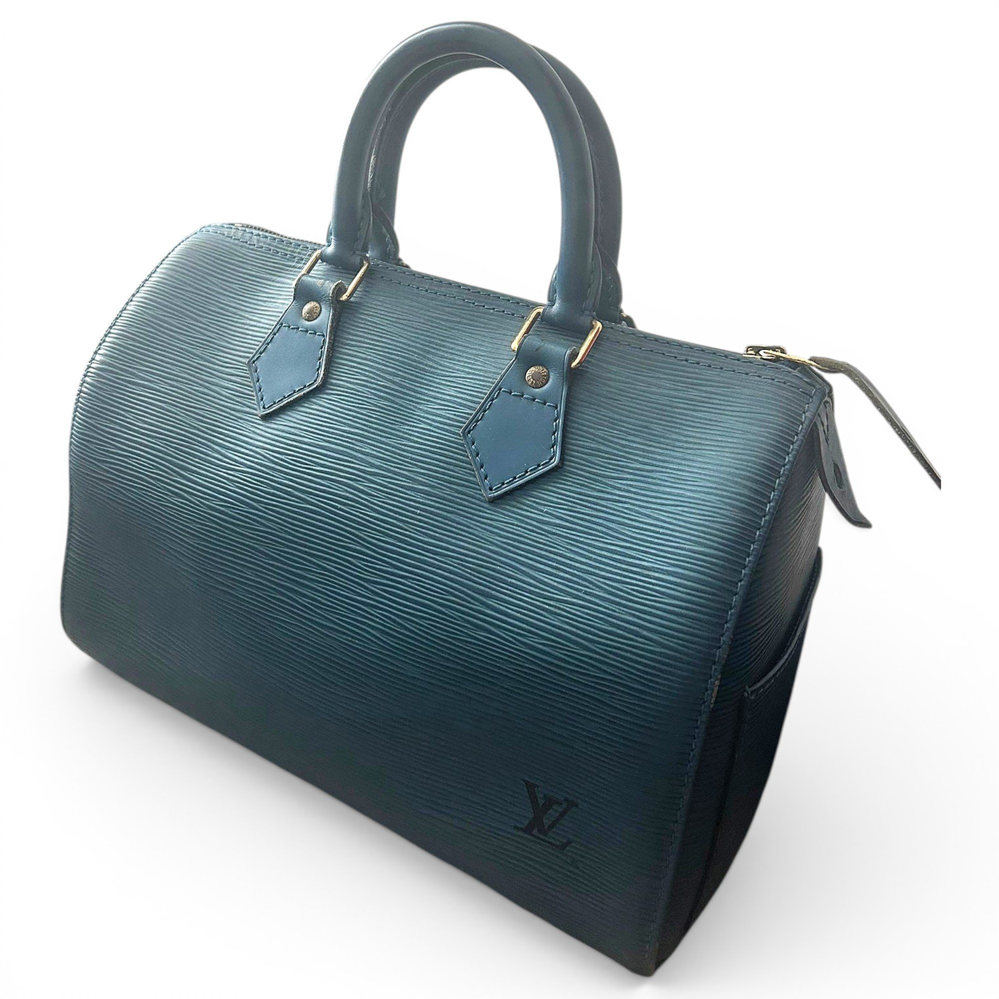 Speedy leather handbag