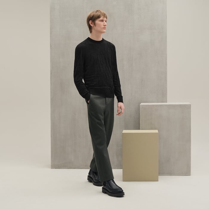 Noir "Meli-mors Integral" Crewneck Sweater