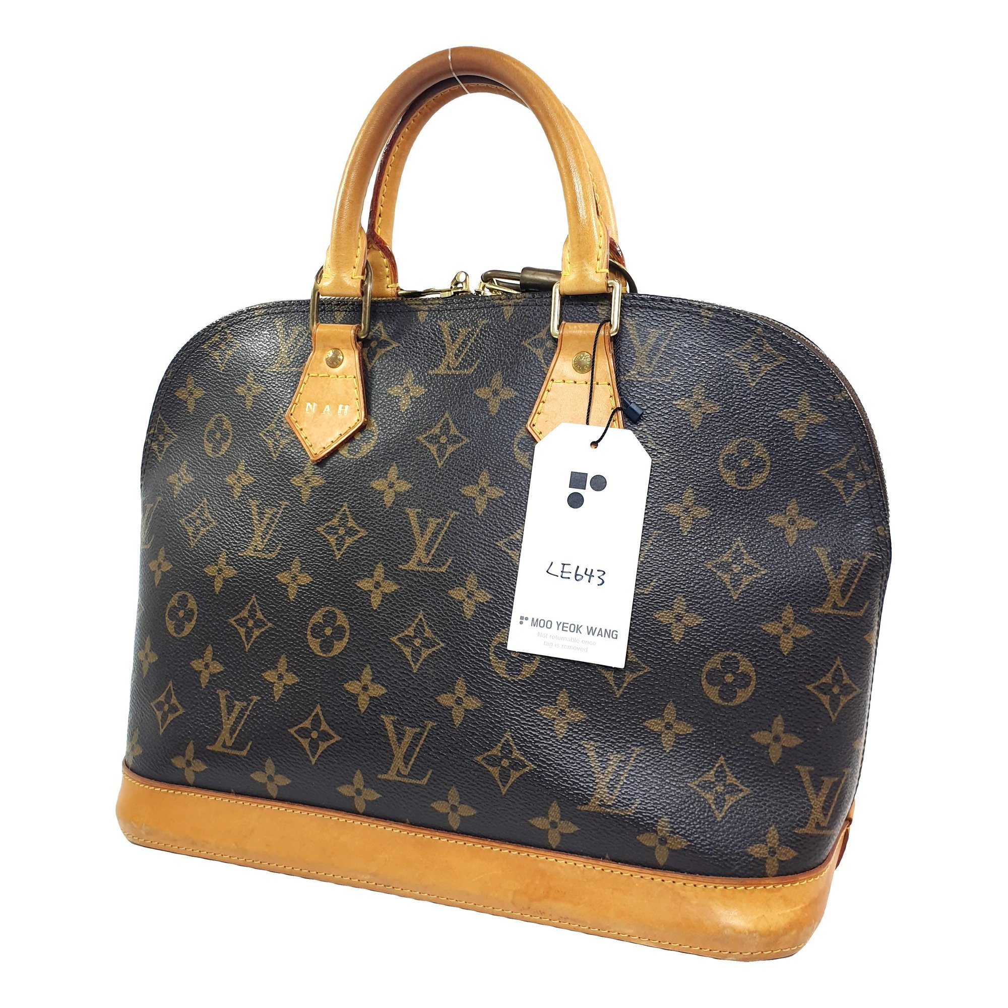 Leather handbag