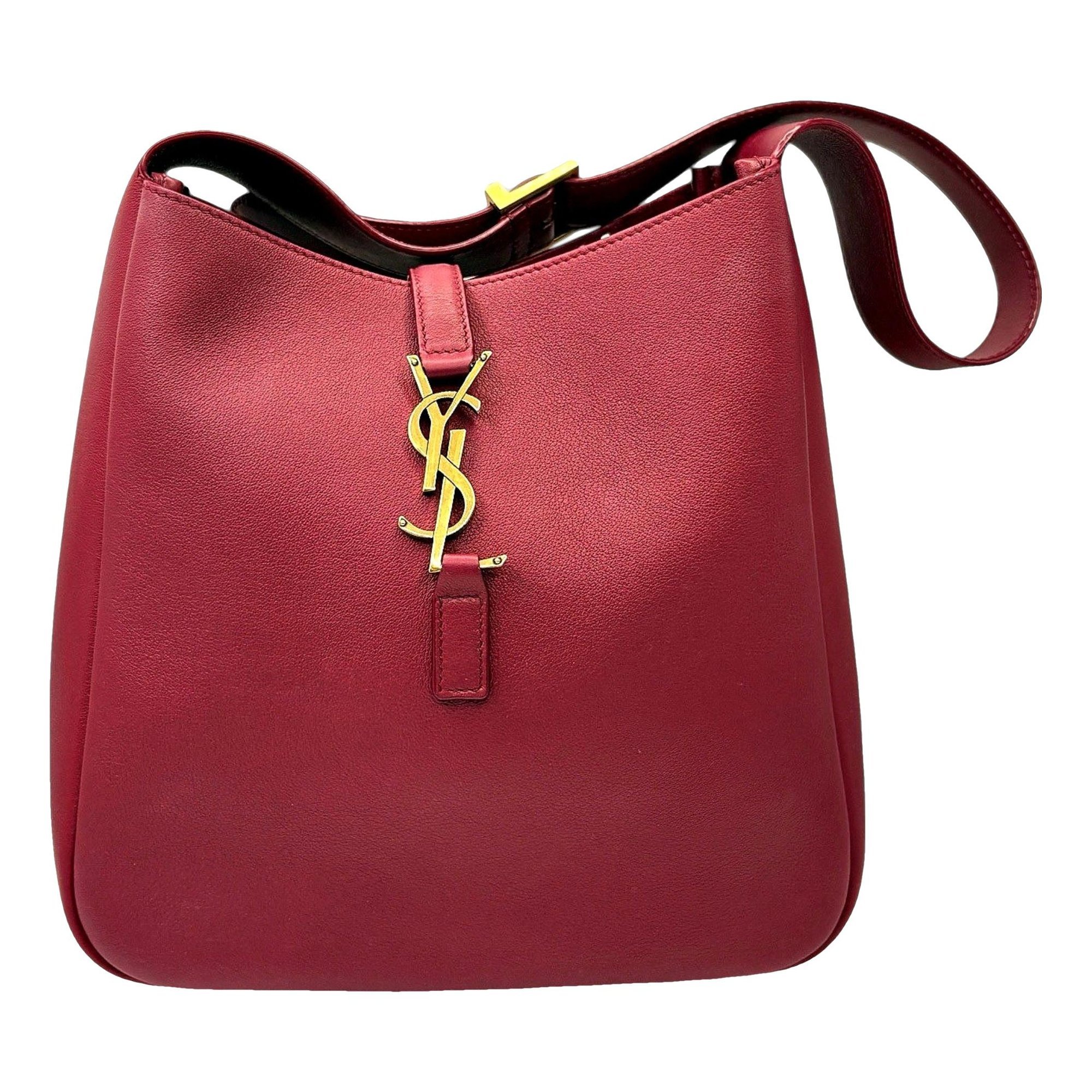 Le Fermoir Hobo leather bag