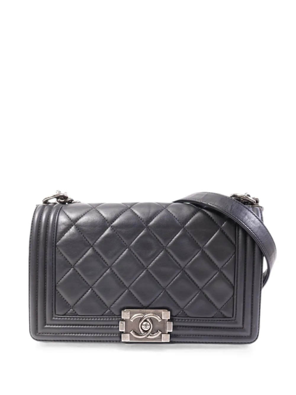 Boy quilted shoulder bag
