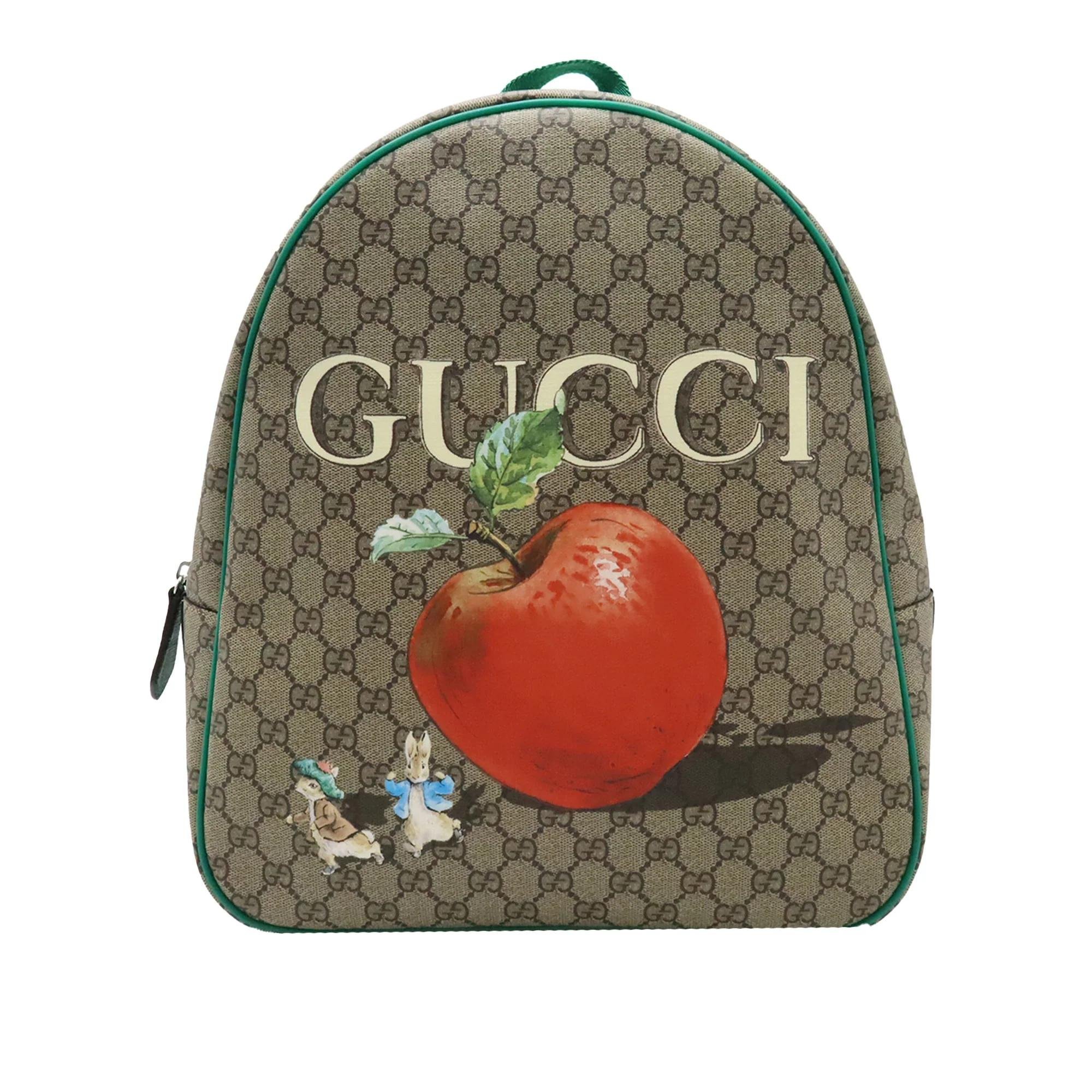 Leather backpack