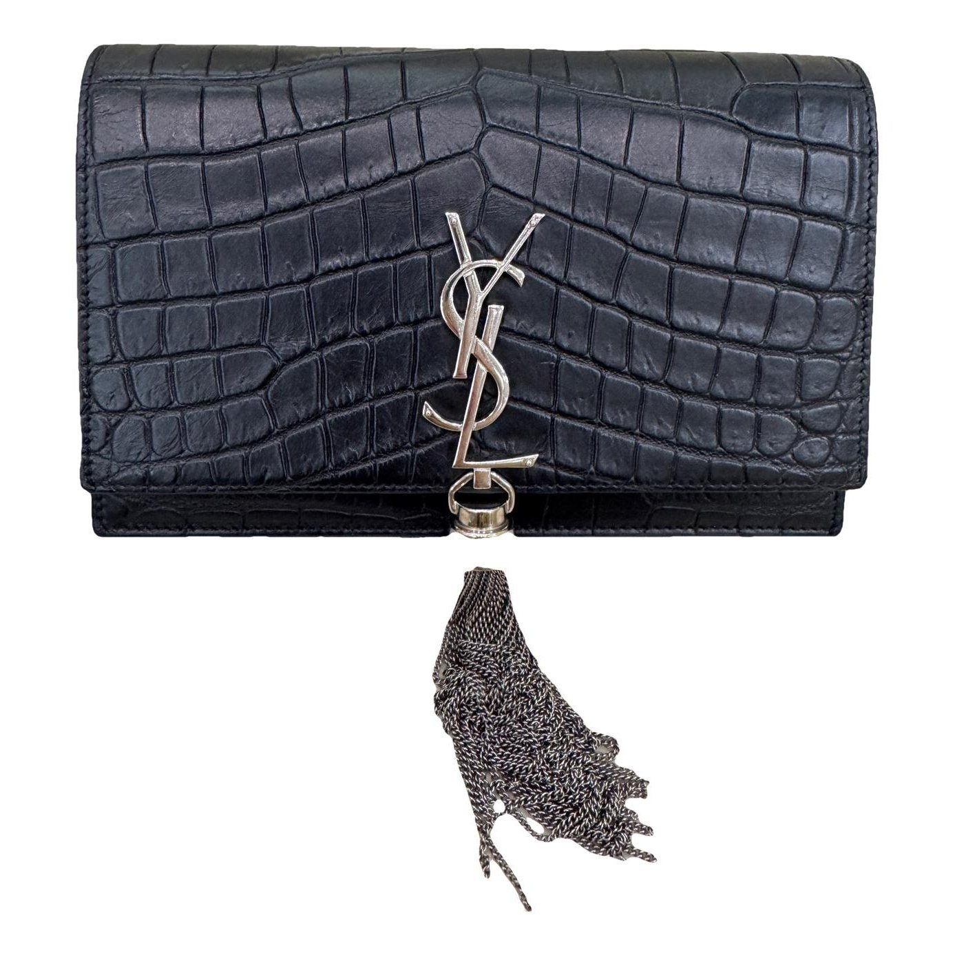 Pompom Kate leather handbag