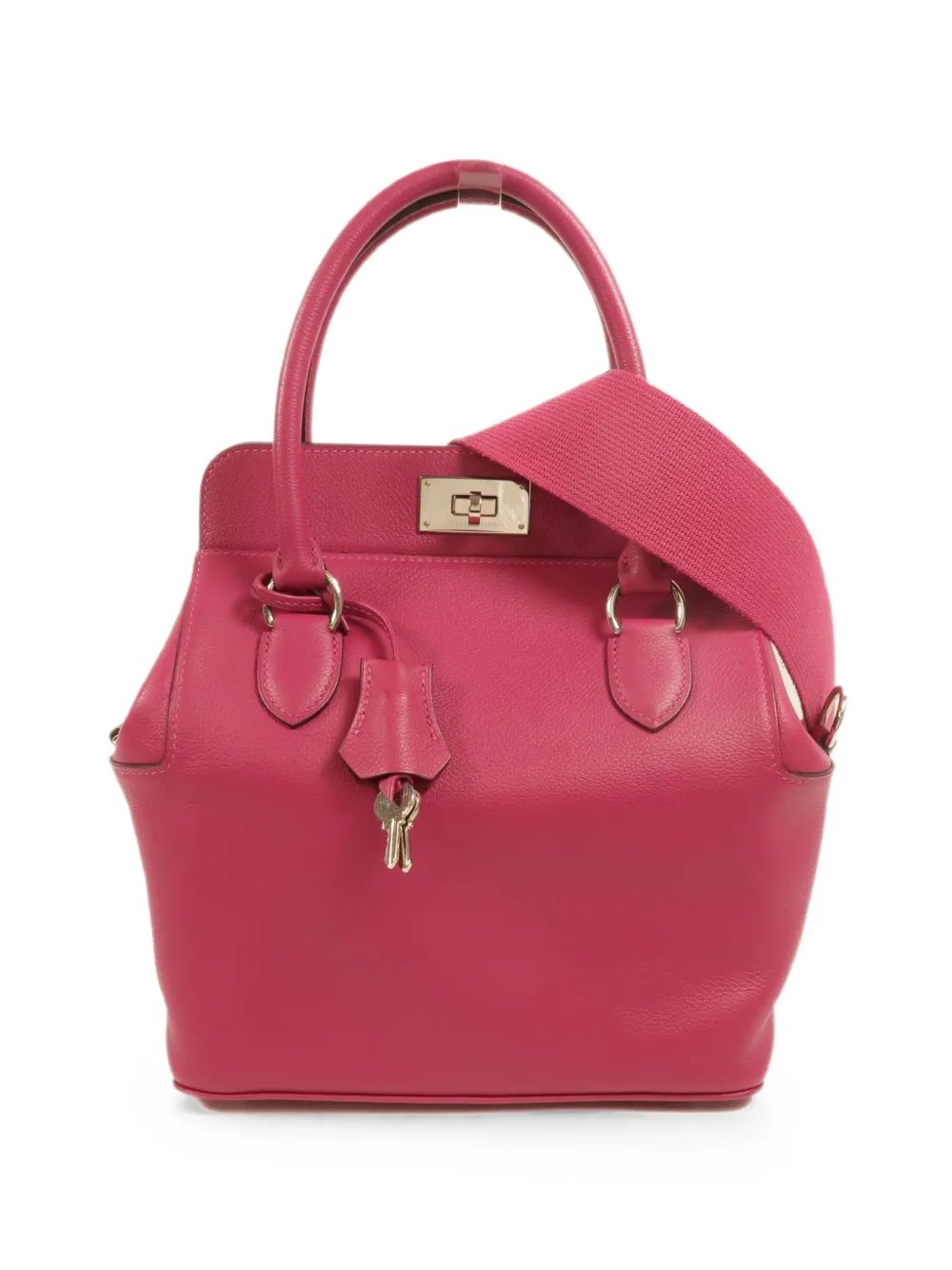 Hermes Toolbox 20 leather tote bag