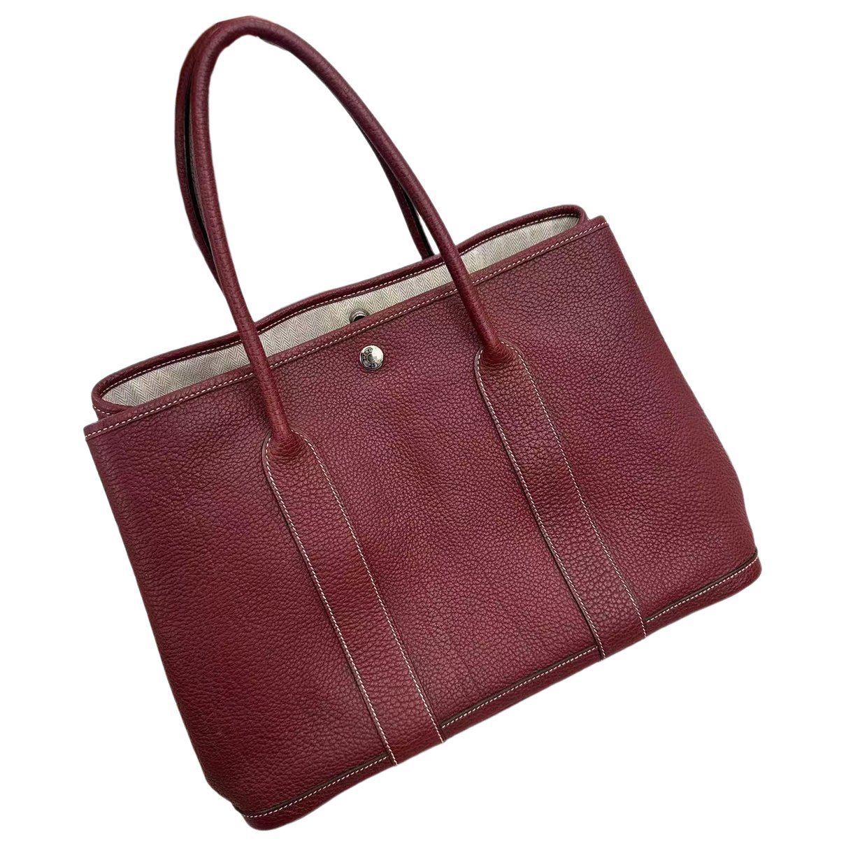 Garden Party leather tote