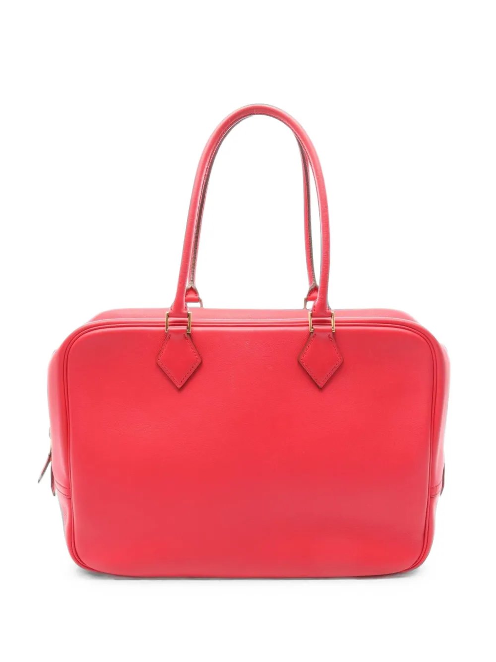 2000s 32 Plume leather tote bag