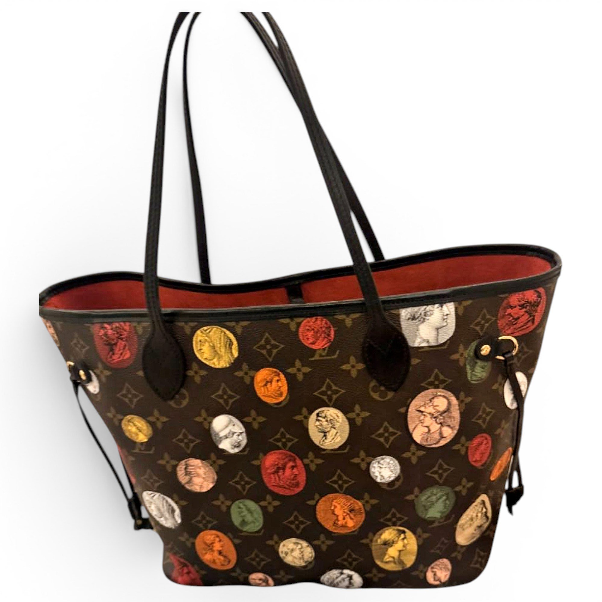 Neverfull leather tote