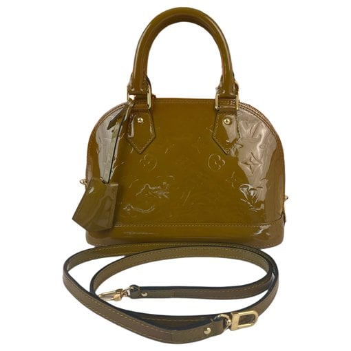 Alma patent leather handbag