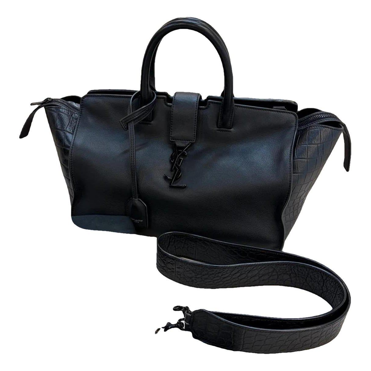 Downtown leather handbag