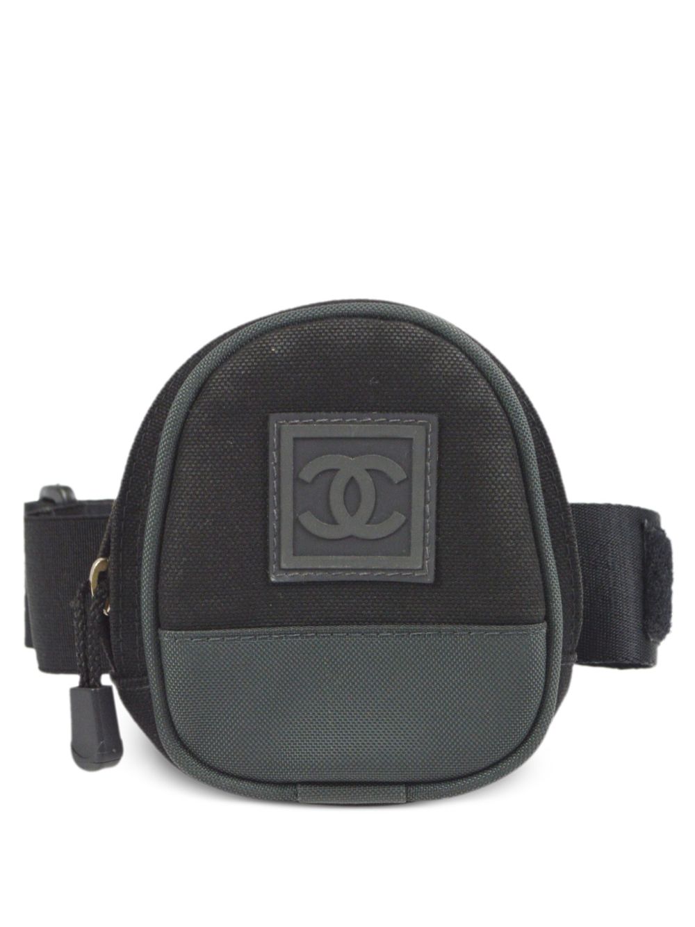 2003 Sports line logo-appliqué belt bag