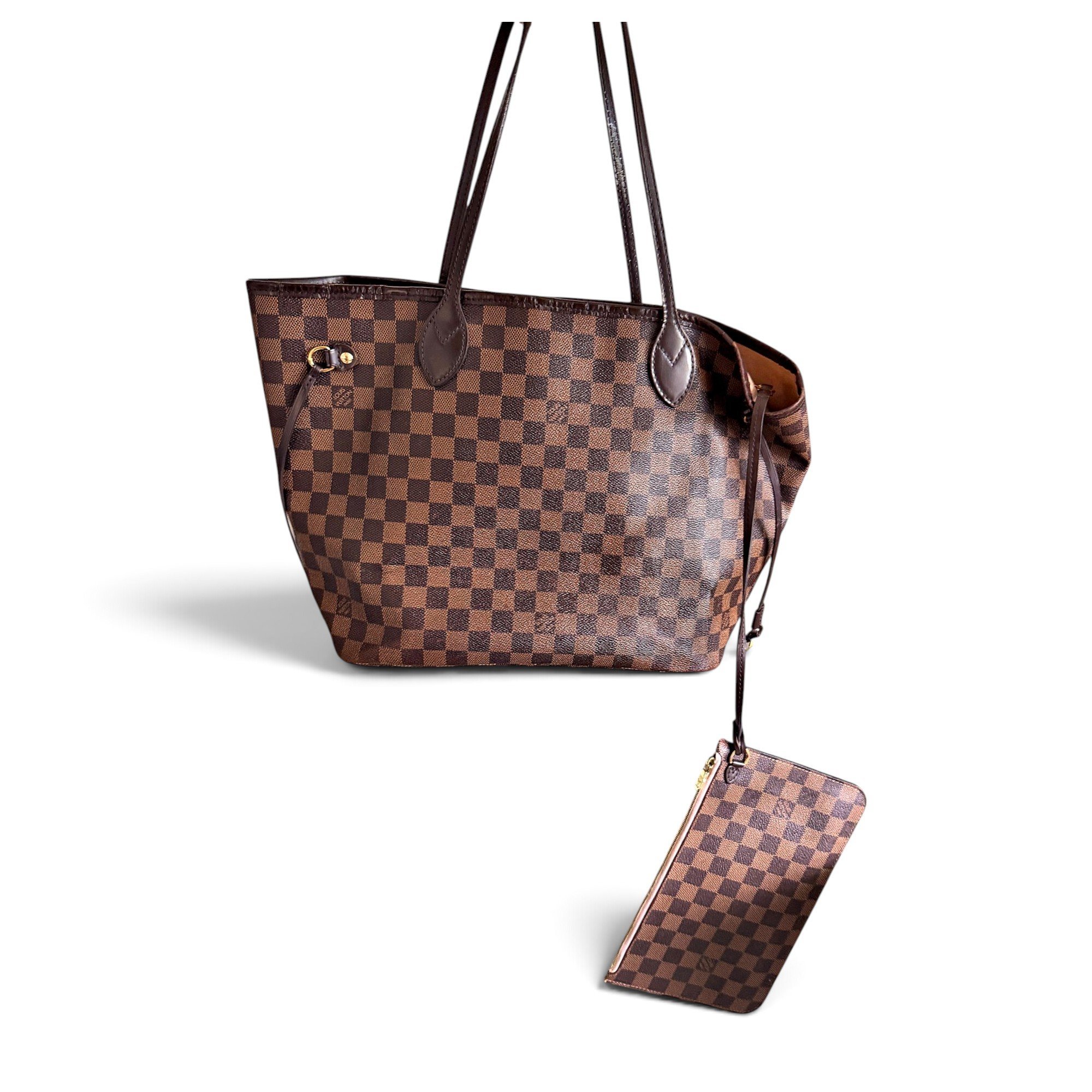 Neverfull leather tote