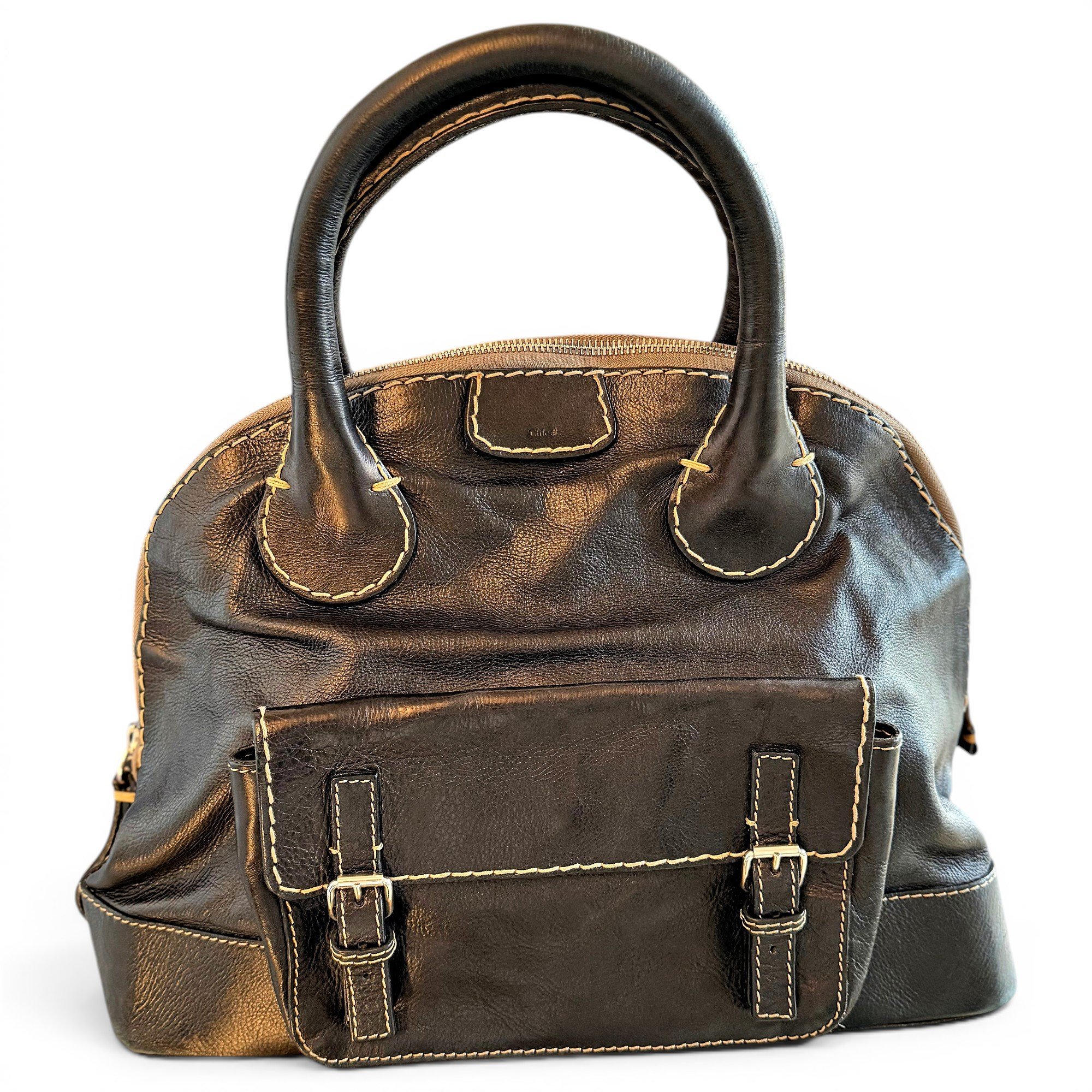 Paddington leather handbag