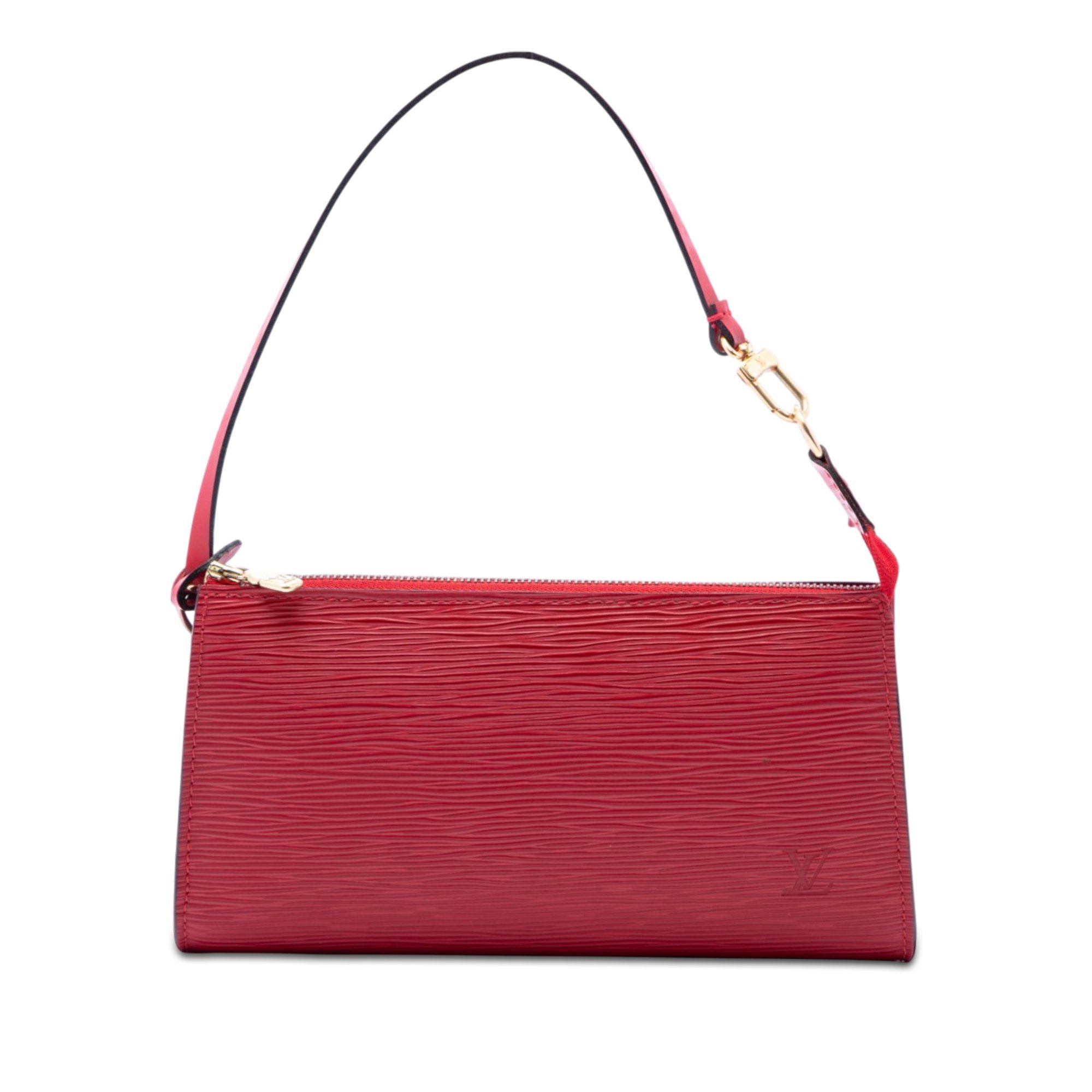 Pochette Accessoire leather handbag