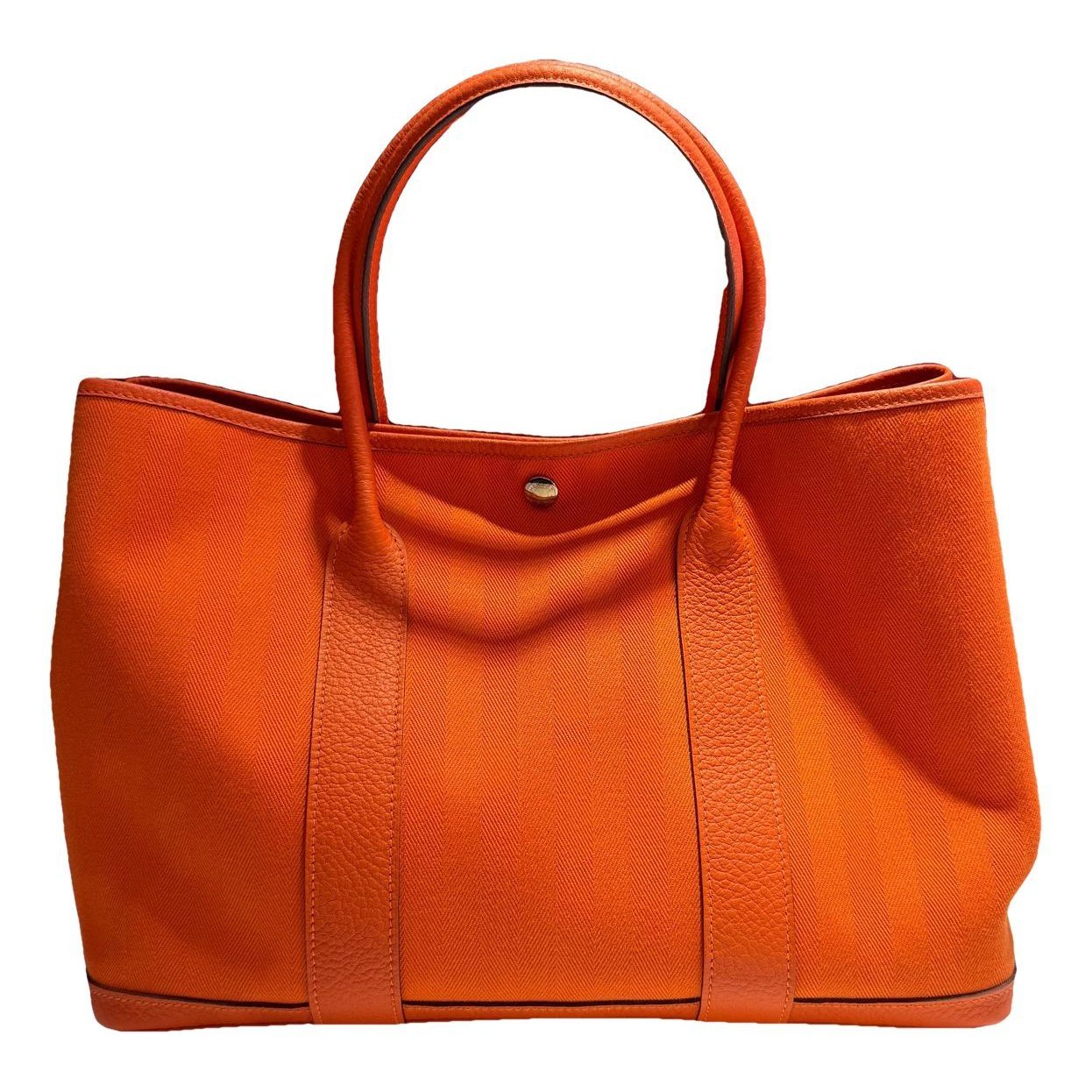 Garden Party leather handbag