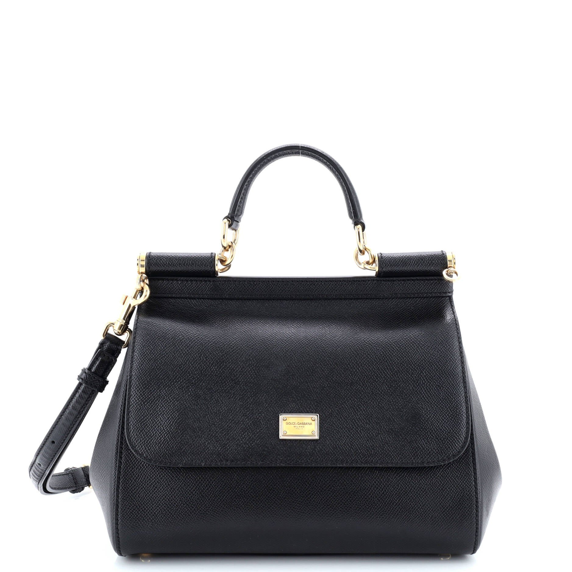 Dolce & Gabbana Miss Sicily Bag Leather Medium