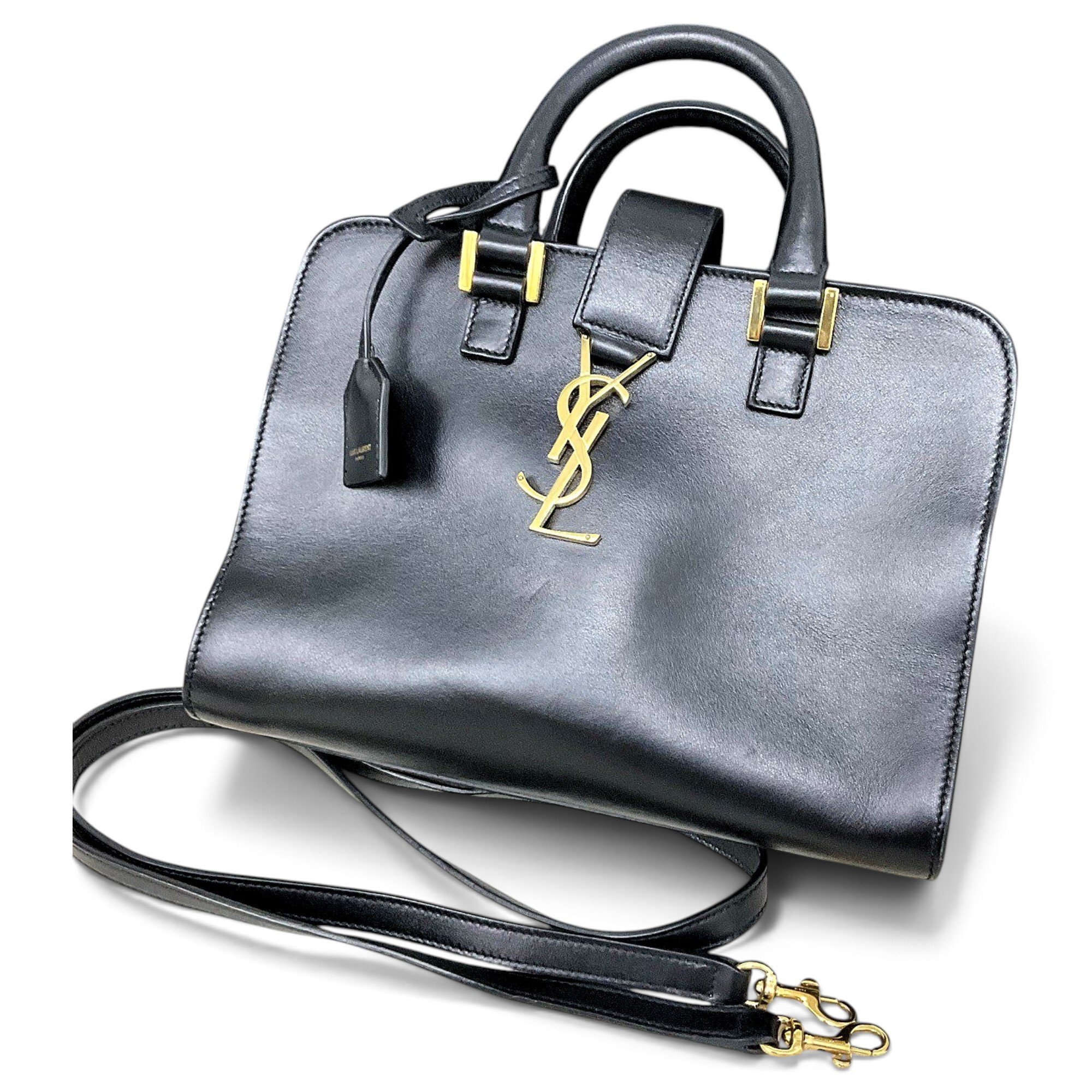 Monogram Cabas leather handbag