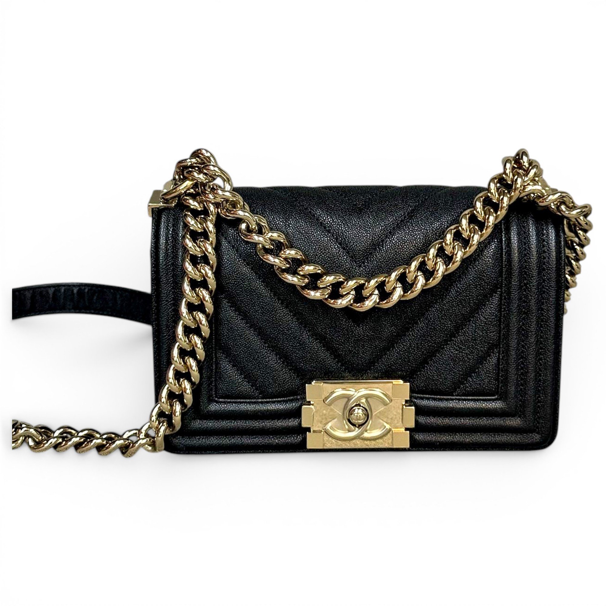 Boy leather handbag