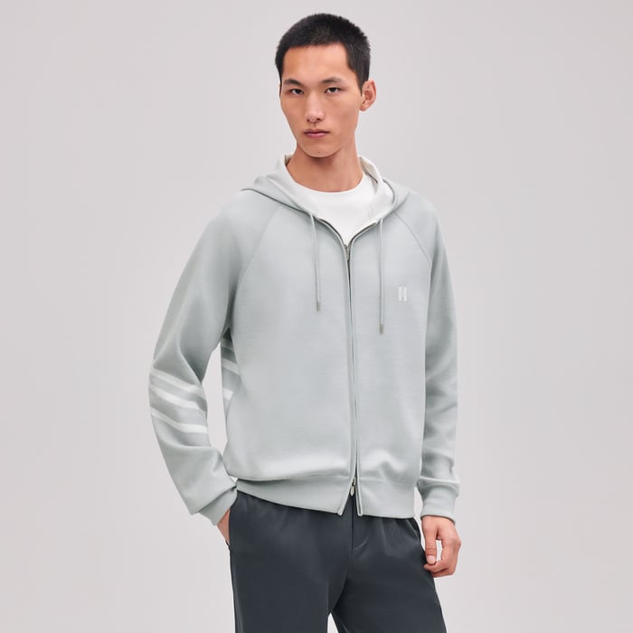 Brume "H Golf" Reversible Hooded Jacket