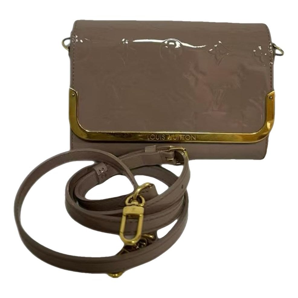 Ana patent leather crossbody bag