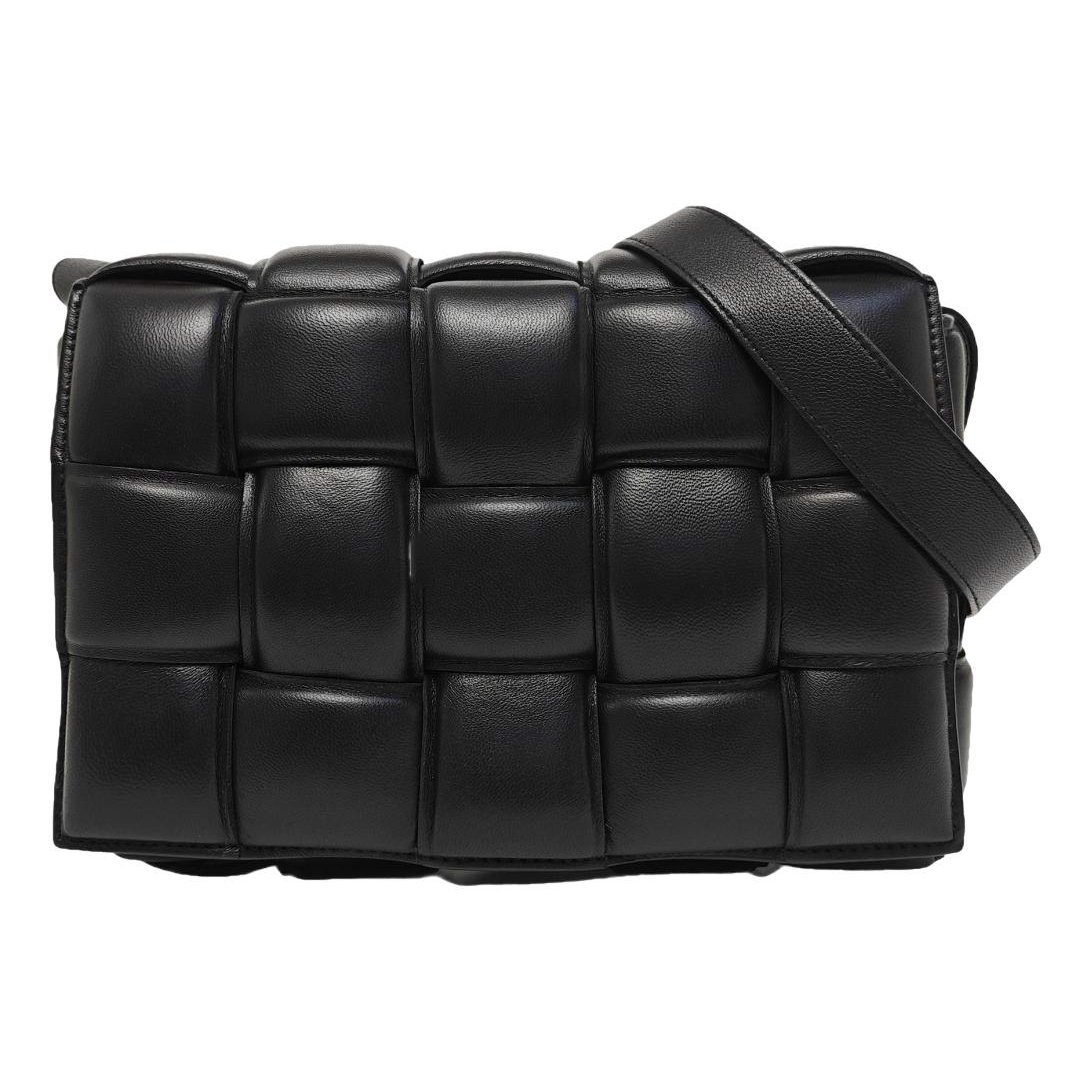 Cassette Padded leather handbag