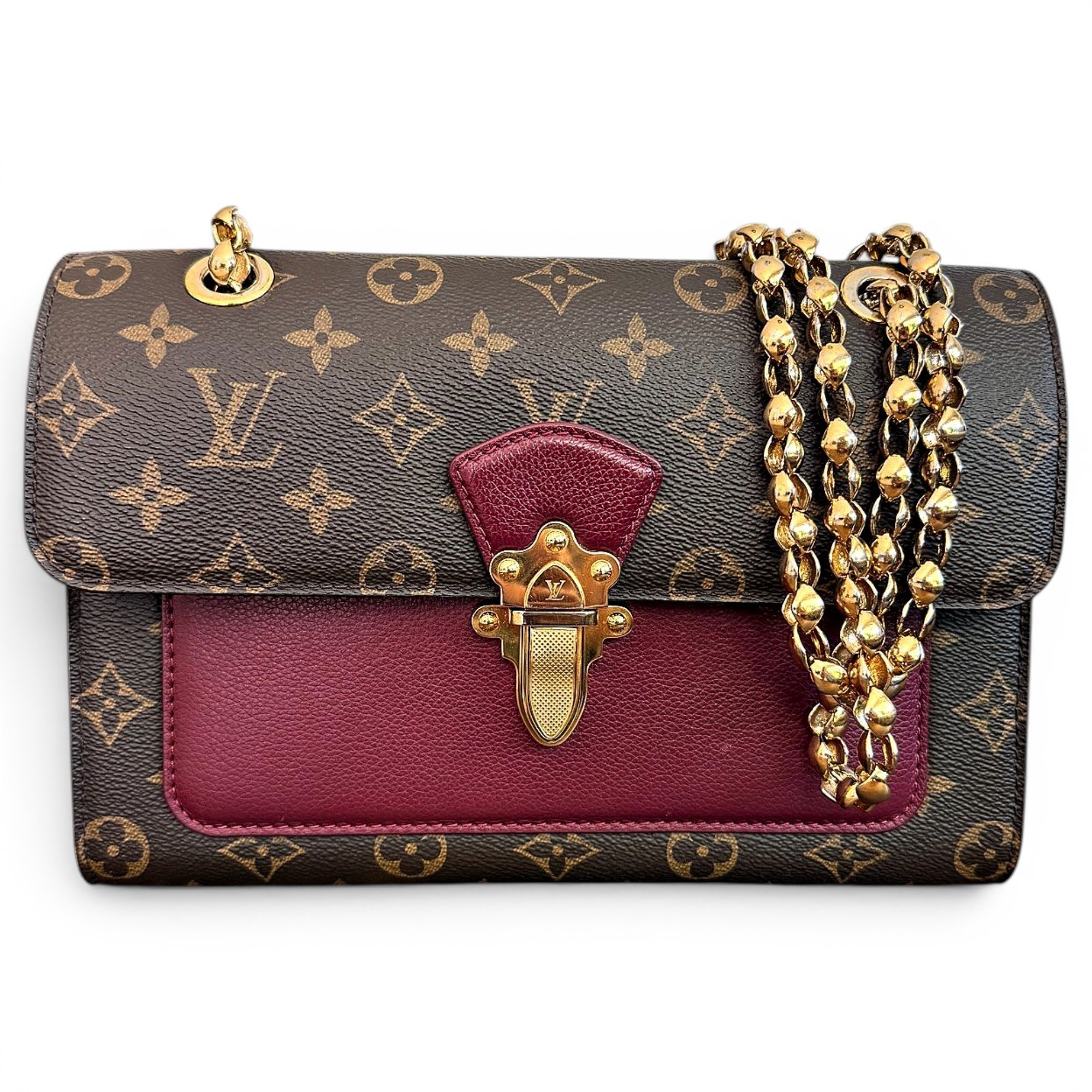 Victoire leather handbag