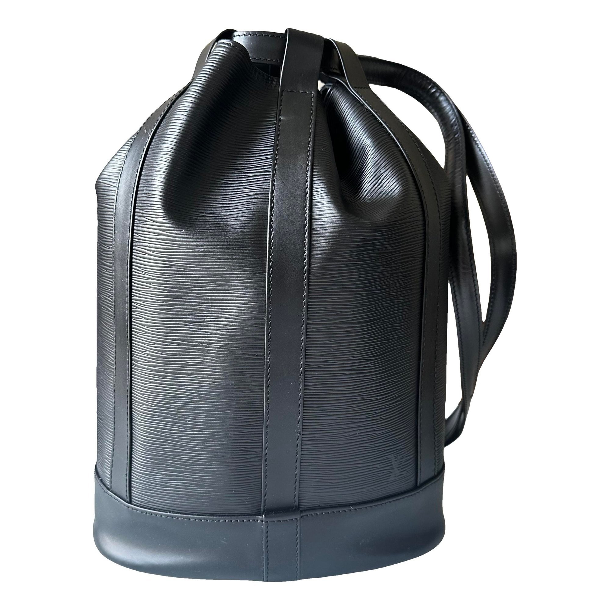 Leather backpack