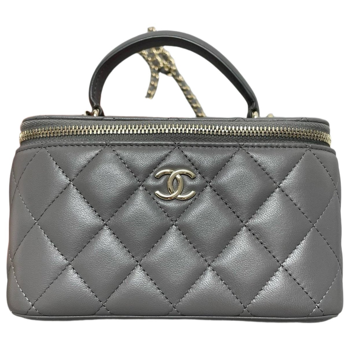 Vanity leather mini bag