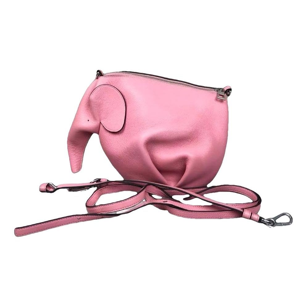 Animals leather handbag