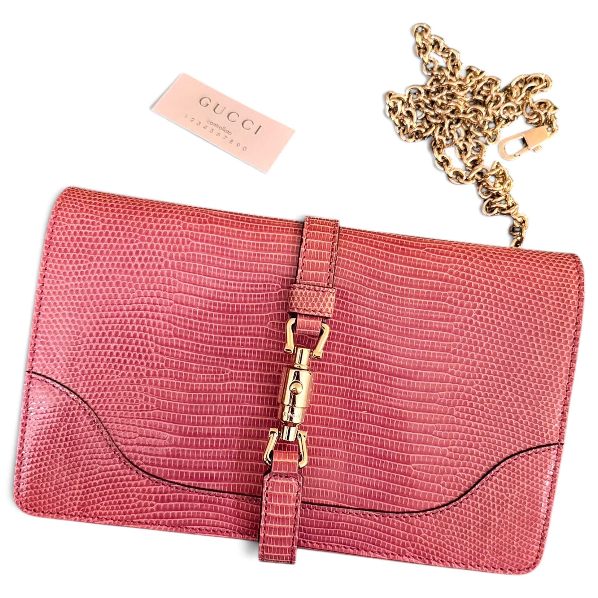 Jackie lizard handbag