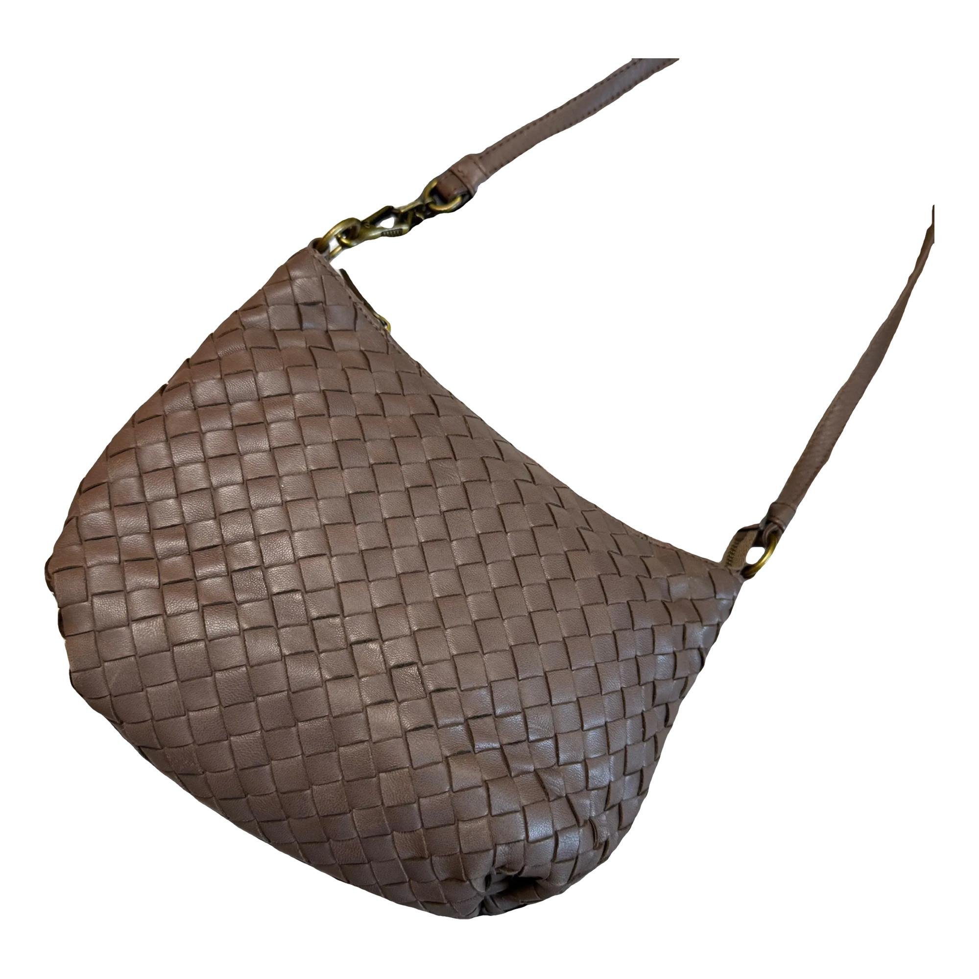 Leather crossbody bag