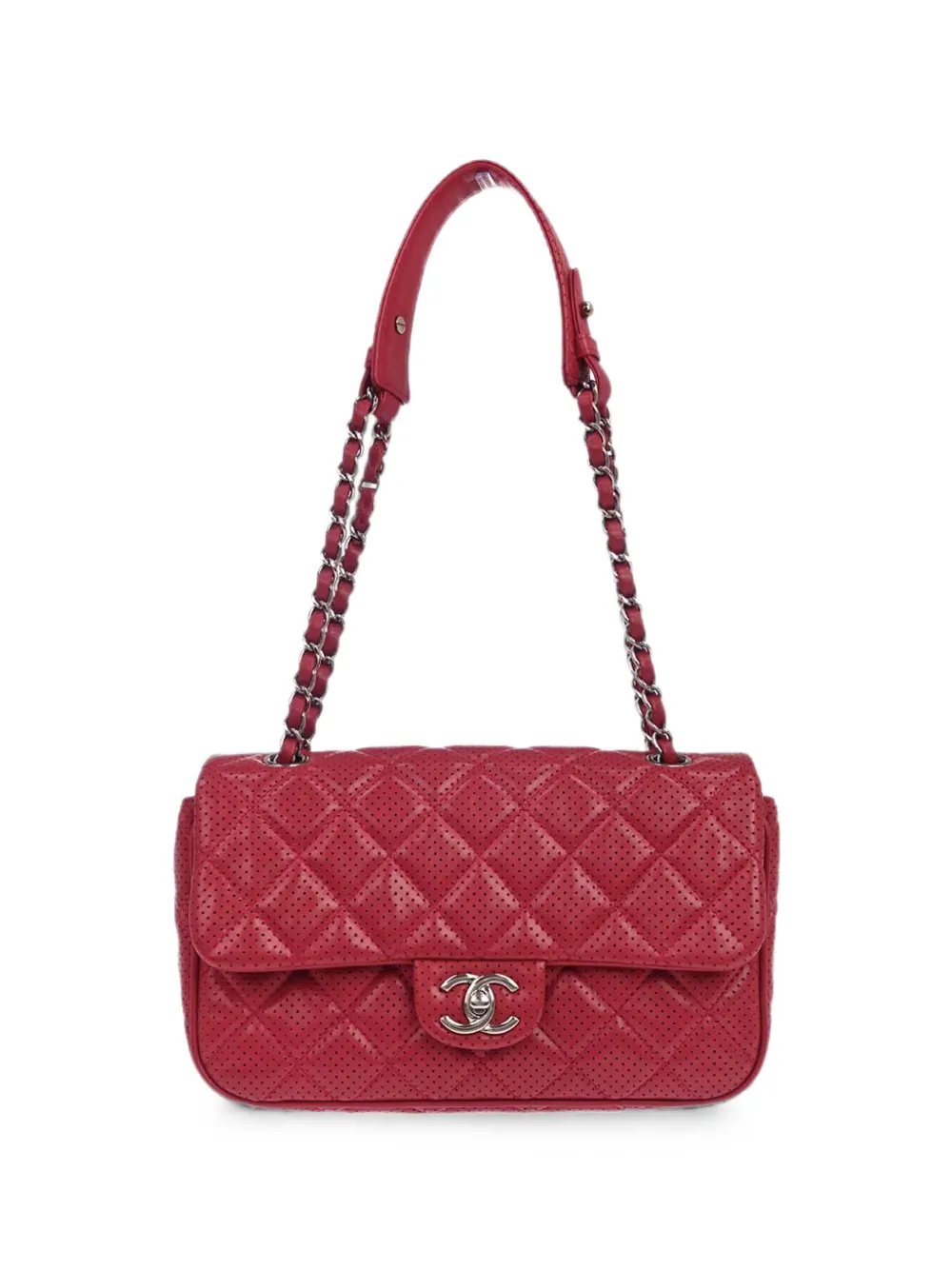 2014 perforated quilted shoulder bag 